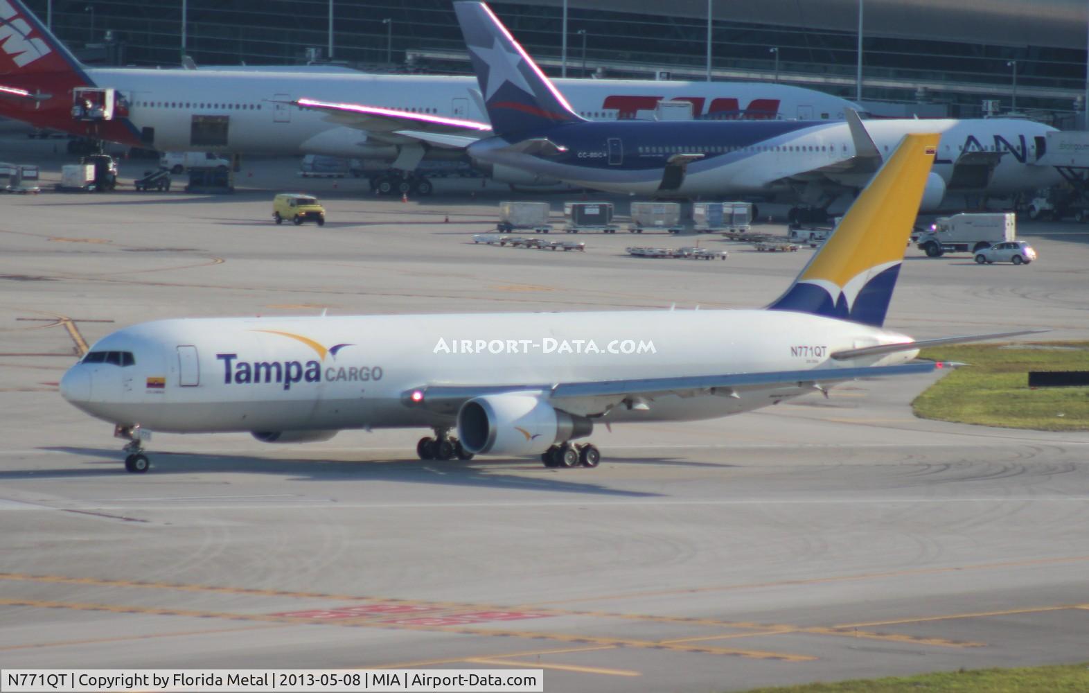 N771QT, Boeing 767-381F C/N 33404, Tampa Cargo 767-300