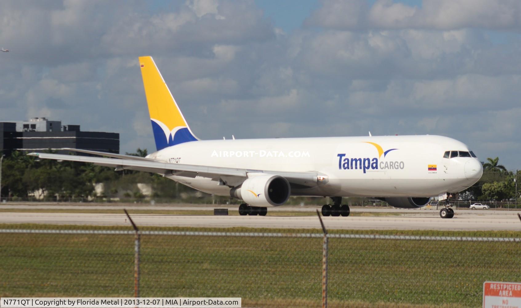 N771QT, Boeing 767-381F C/N 33404, Tampa Cargo 767-300