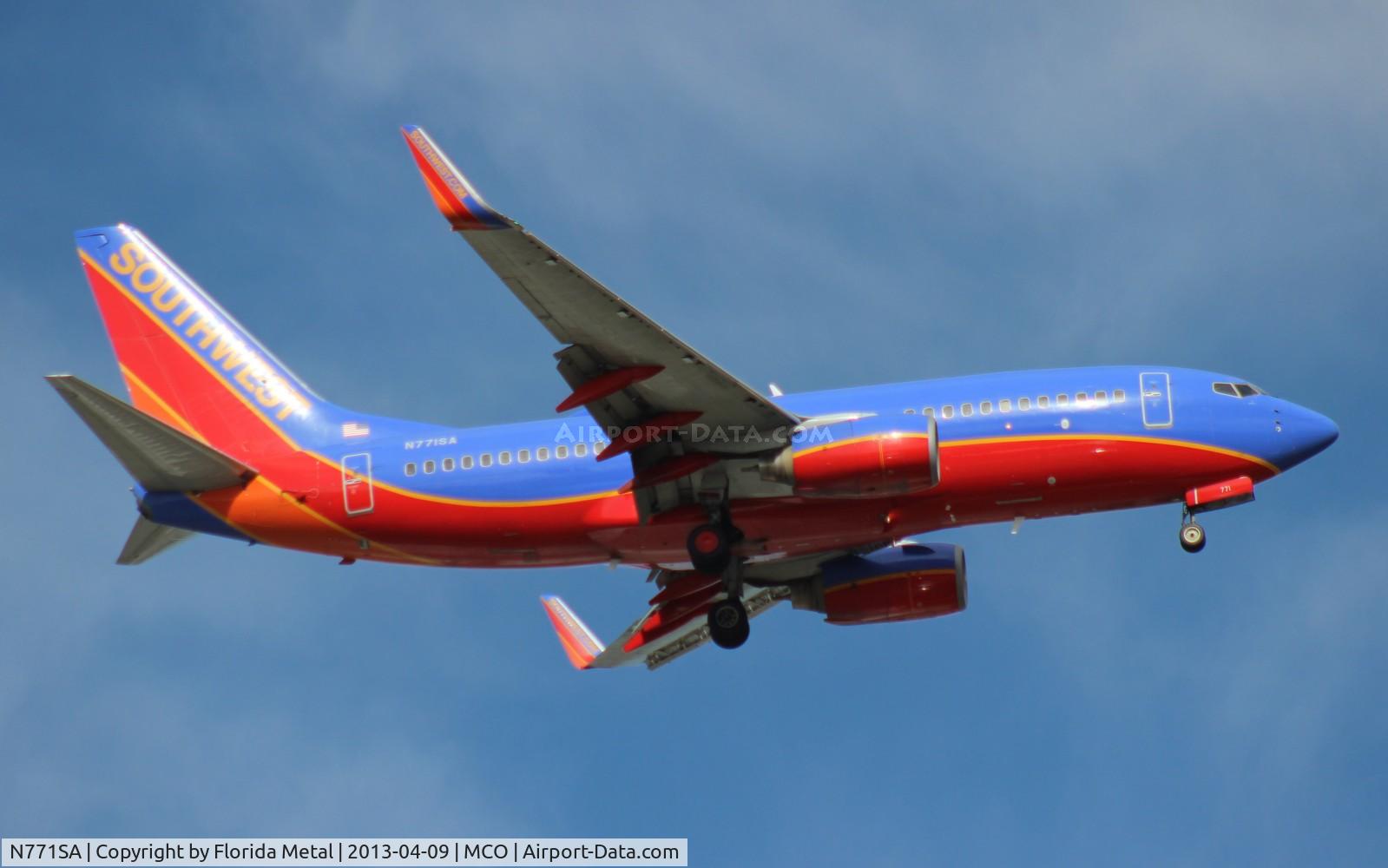 N771SA, 2000 Boeing 737-7H4 C/N 27879, Southwest 737-700