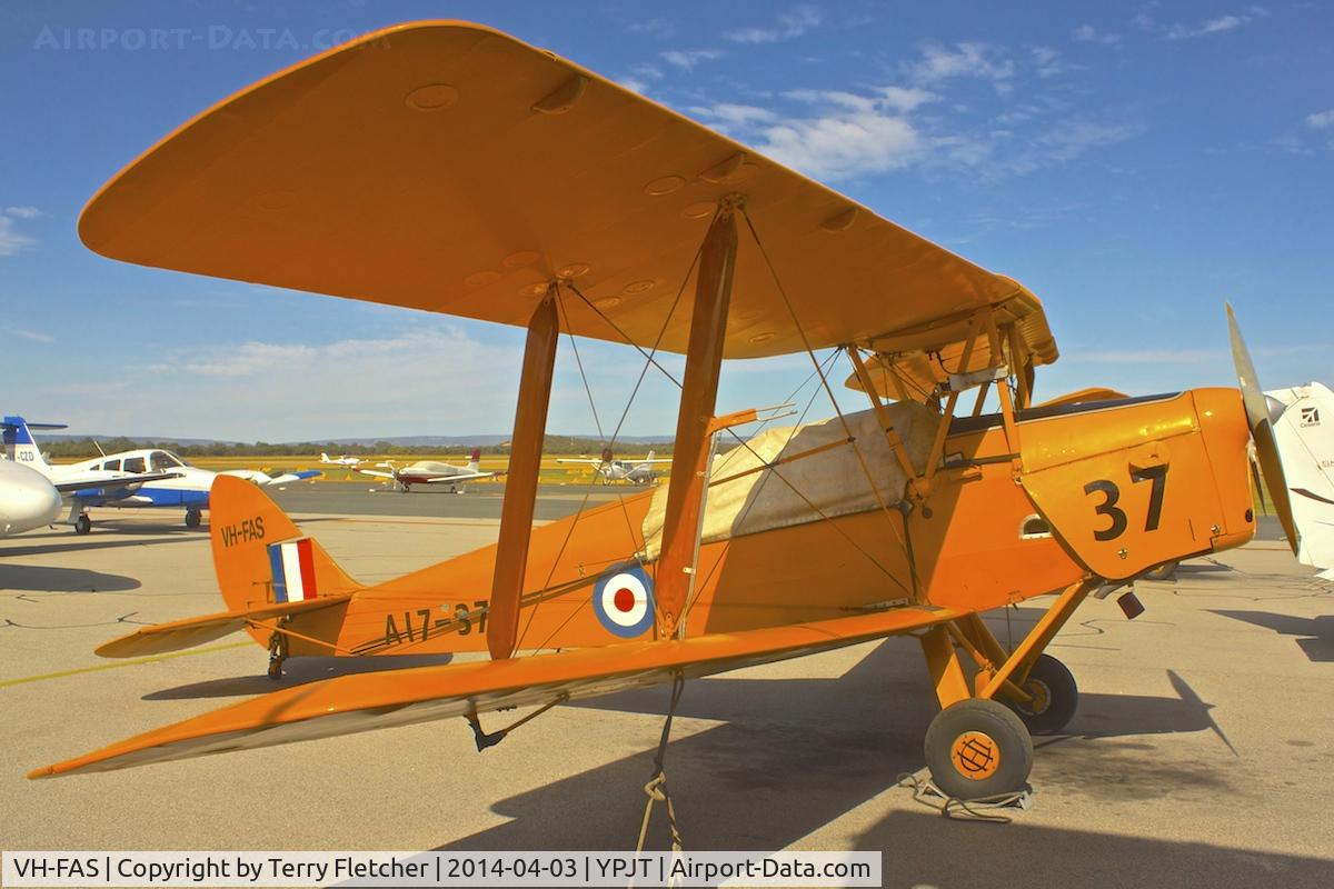 VH-FAS, 1942 De Havilland Australia DH-82A Tiger Moth C/N DHA34, 1942 De Havilland Australia DH-82A Tiger Moth, c/n: DHA34  Serial A17-37