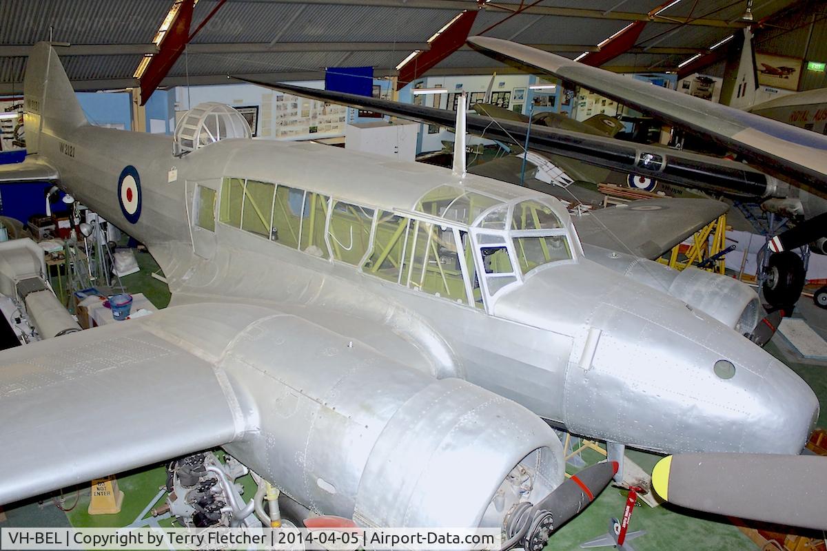 VH-BEL, Avro 652A Anson 1 C/N W2121, Avro 652A Anson 1, c/n: W2121 at perth Aviation Heritage Museum
