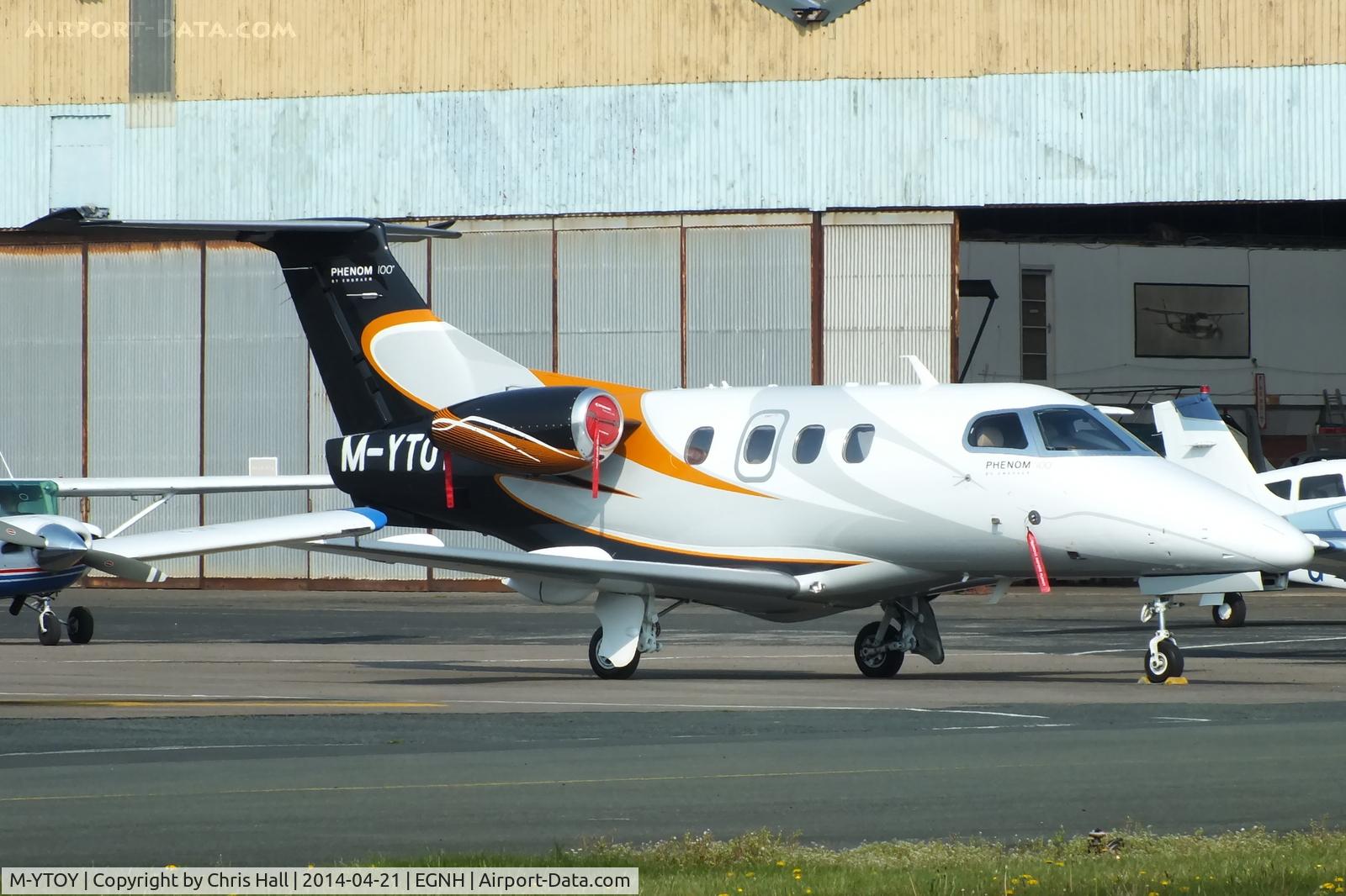 M-YTOY, 2009 Embraer EMB-500 Phenom 100 C/N 50000112, TD Aviation IOM Ltd