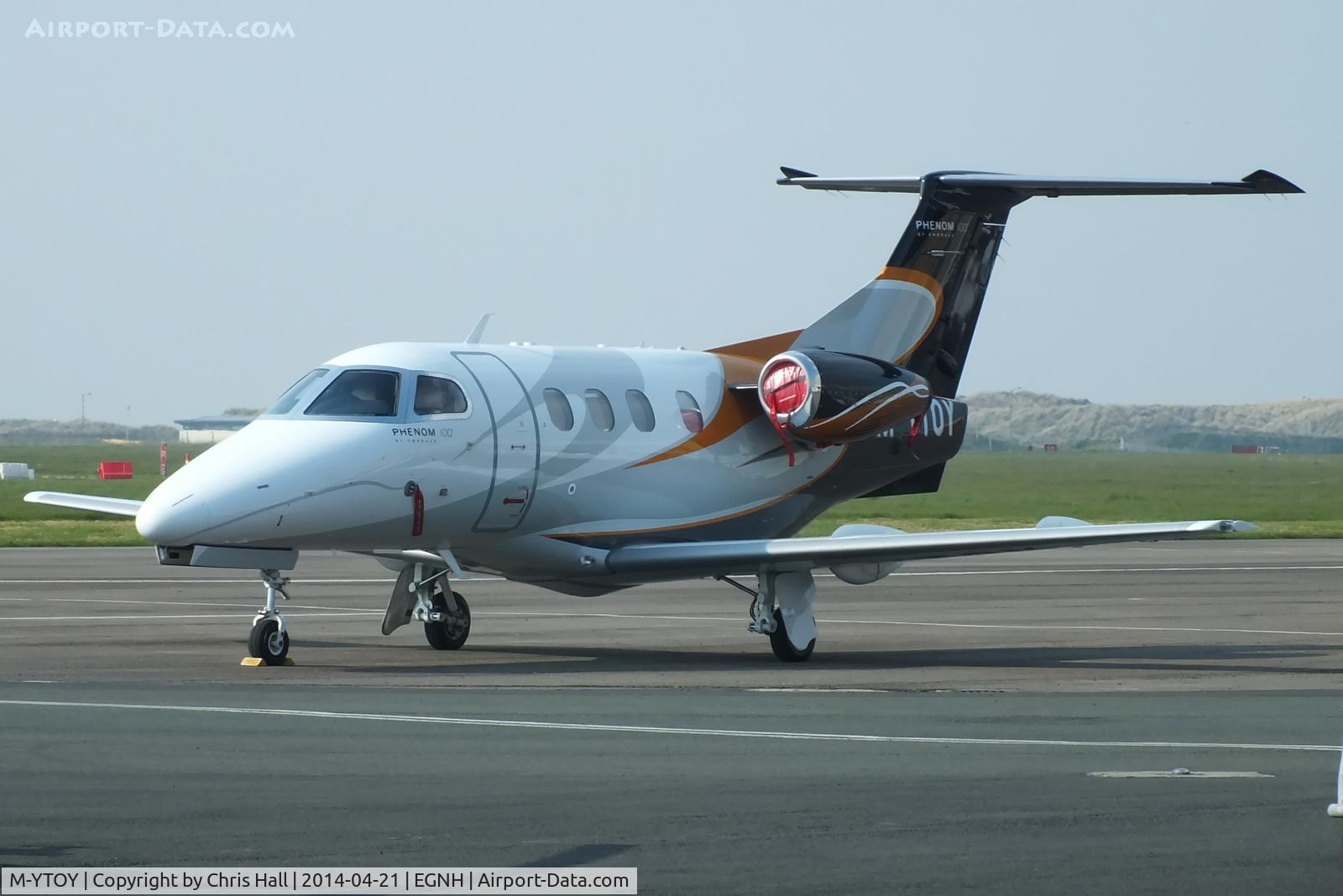 M-YTOY, 2009 Embraer EMB-500 Phenom 100 C/N 50000112, TD Aviation IOM Ltd
