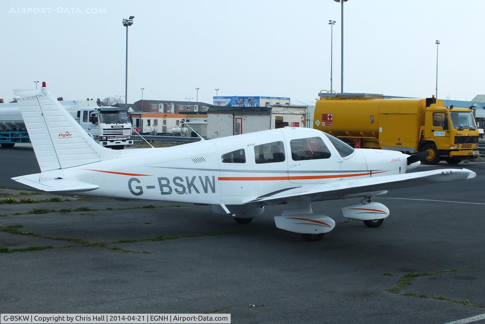 G-BSKW, 1989 Piper PA-28-181 Cherokee Archer II C/N 2890138, Air Navigation and Trading Co