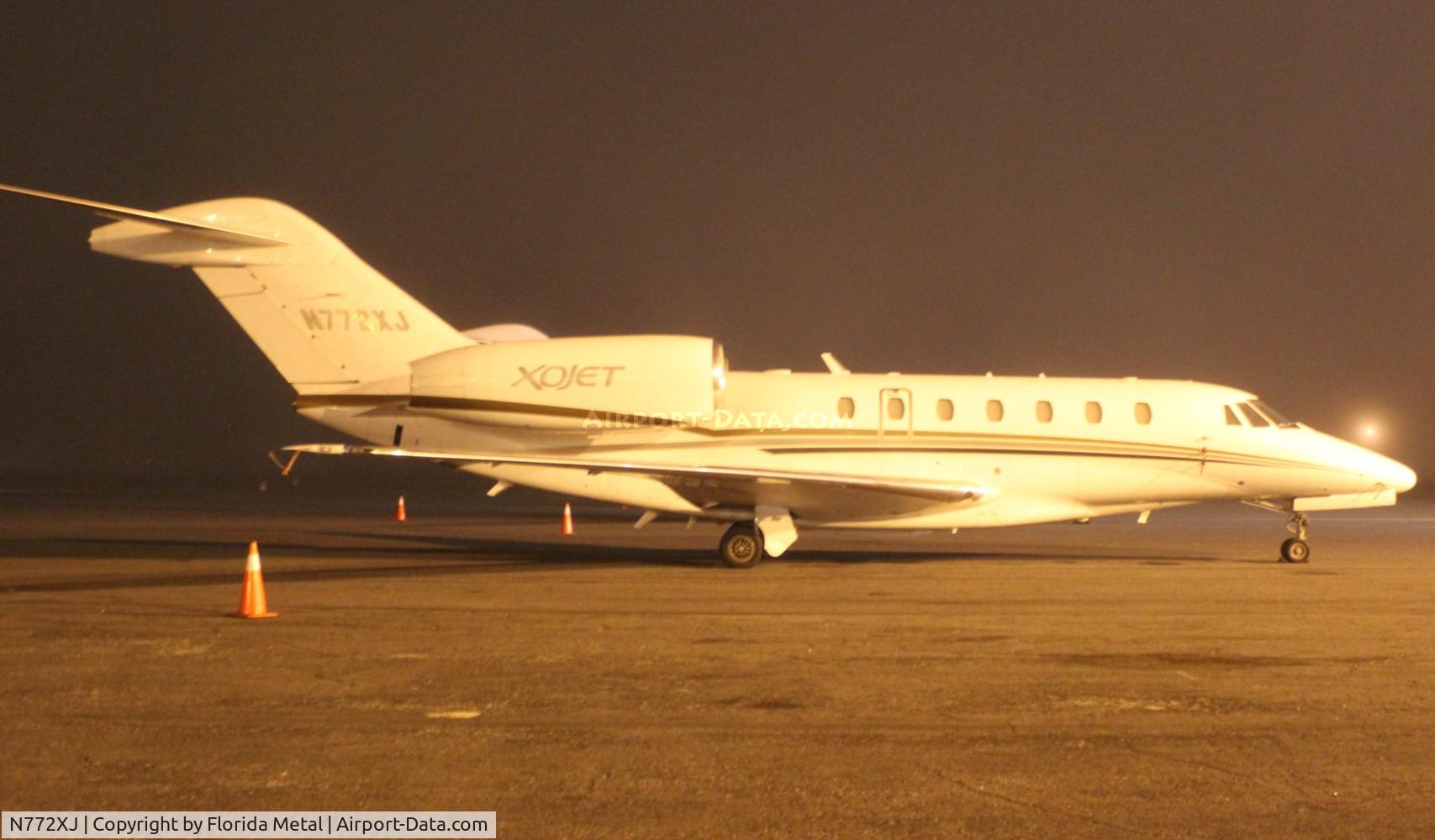 N772XJ, 2007 Cessna 750 Citation X Citation X C/N 750-0272, Citation X