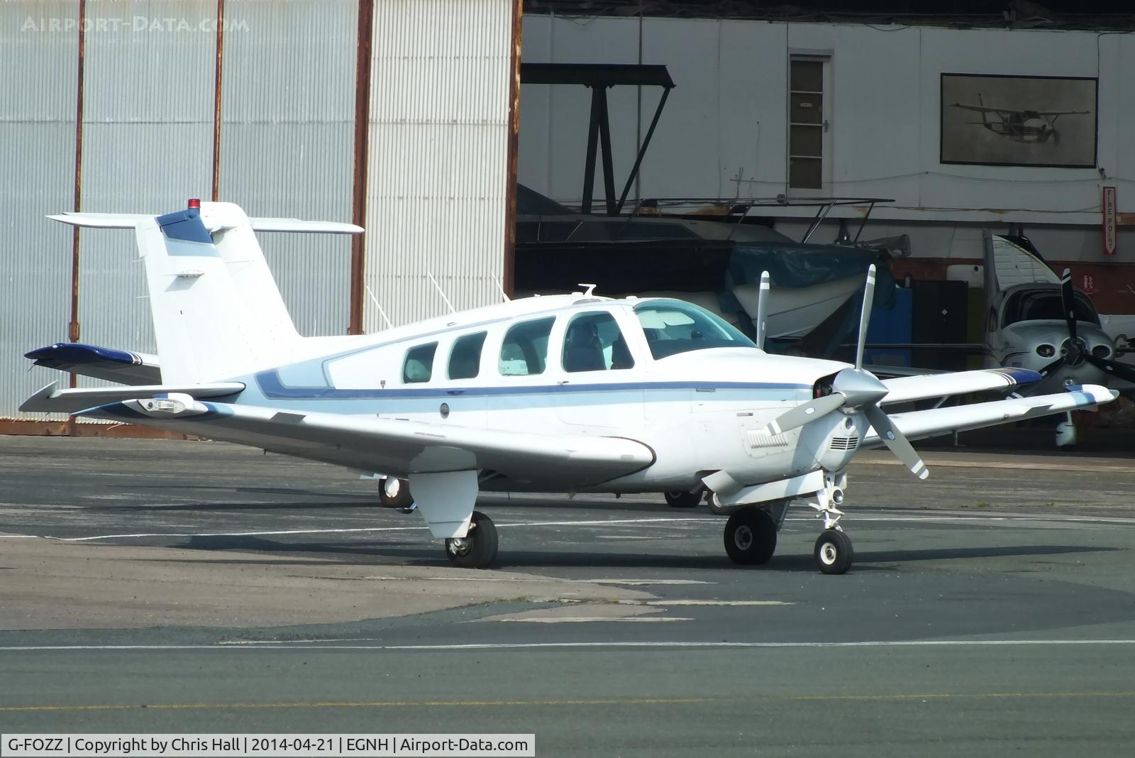 G-FOZZ, 1993 Beech A36 Bonanza 36 C/N E-2788, Go to Air Ltd