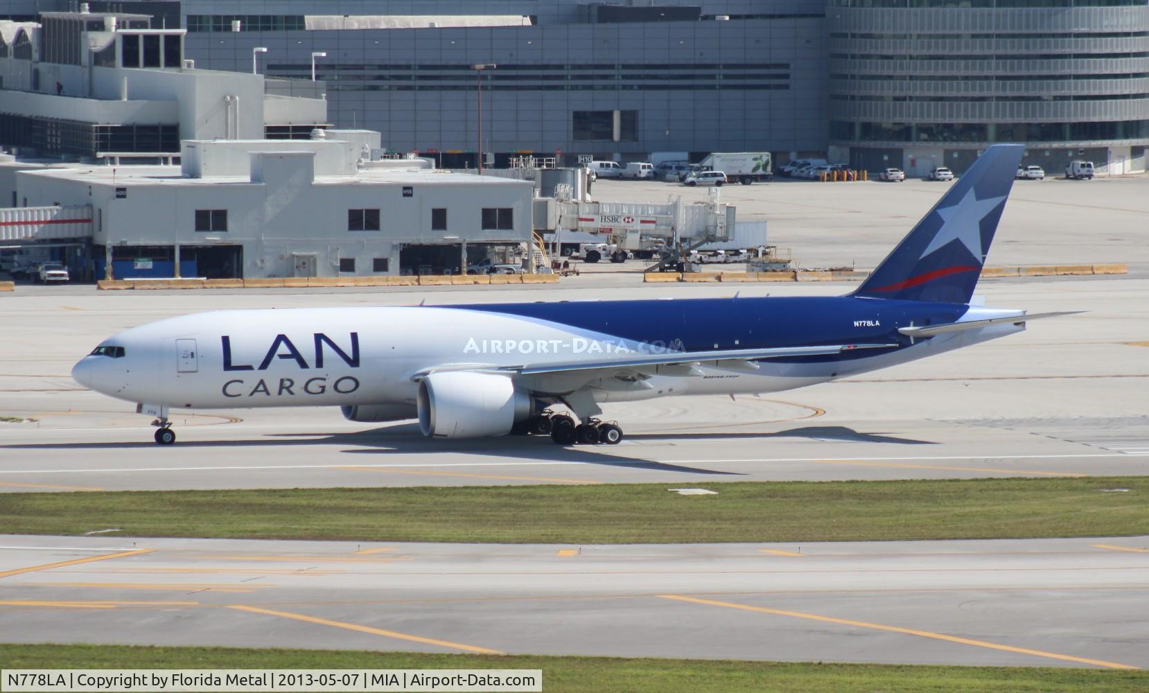 N778LA, 2012 Boeing 777-F6N C/N 41518, LAN Cargo 777-200