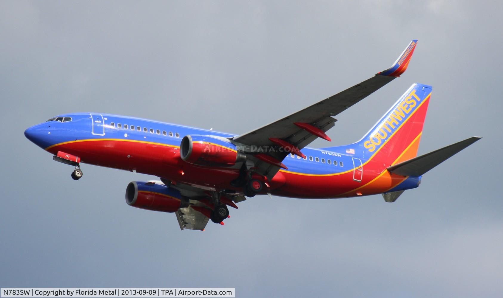 N783SW, 2000 Boeing 737-7H4 C/N 29809, Southwest 737-700