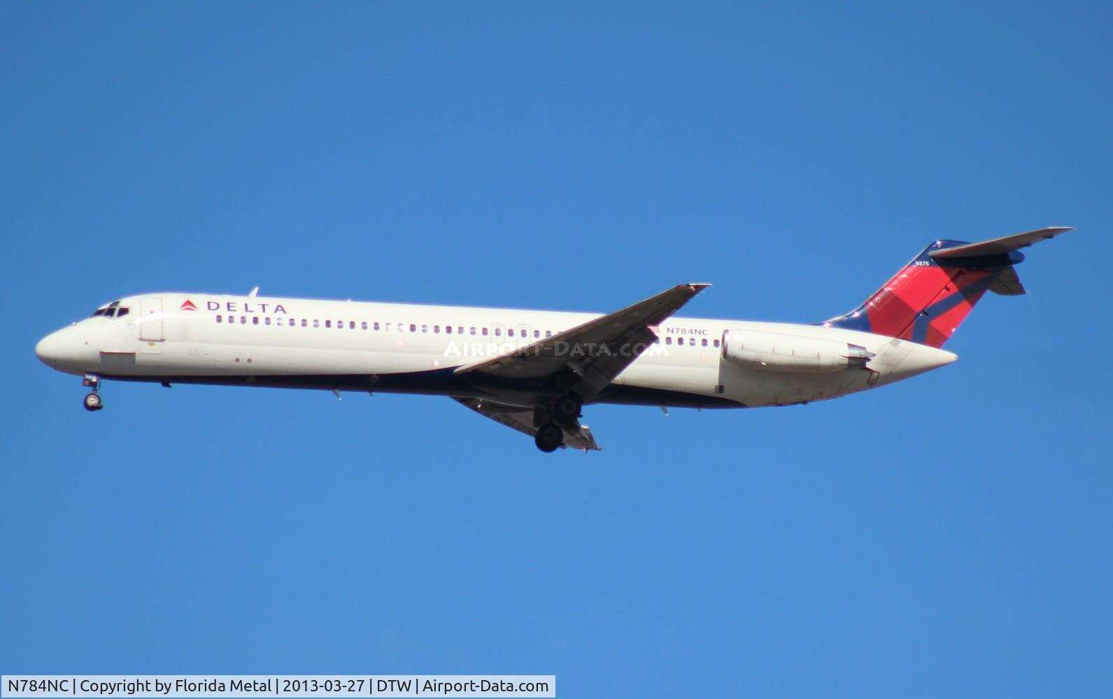 N784NC, 1980 McDonnell Douglas DC-9-51 C/N 48109, Delta DC-9-51