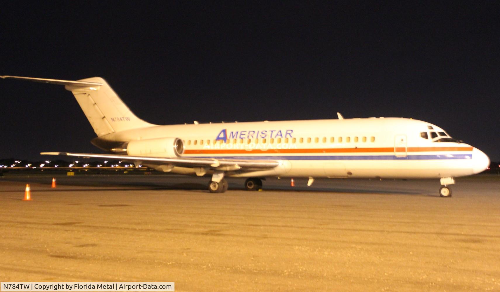 N784TW, 1967 Douglas DC-9-15F C/N 47014, Ameristar DC-9-15F