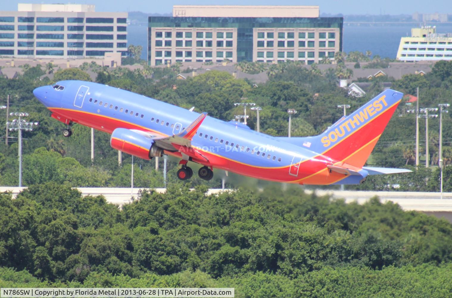 N786SW, 2000 Boeing 737-7H4 C/N 29811, Southwest 737-700