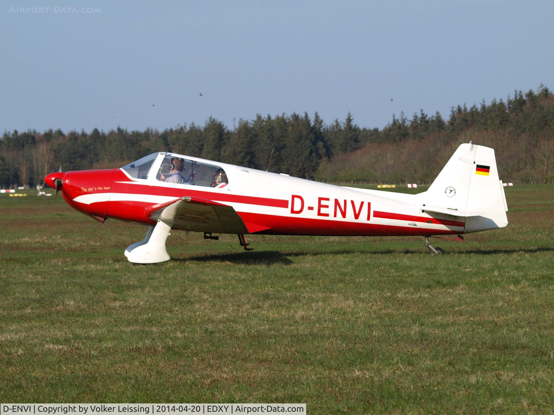 D-ENVI, 1963 Bolkow Bo-207 C/N 283, taxi to the rwy
