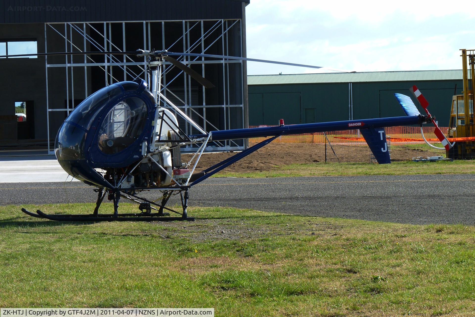 ZK-HTJ, Schweizer 269C C/N S1289, ZK-HTJ at Nelson 7.4.11