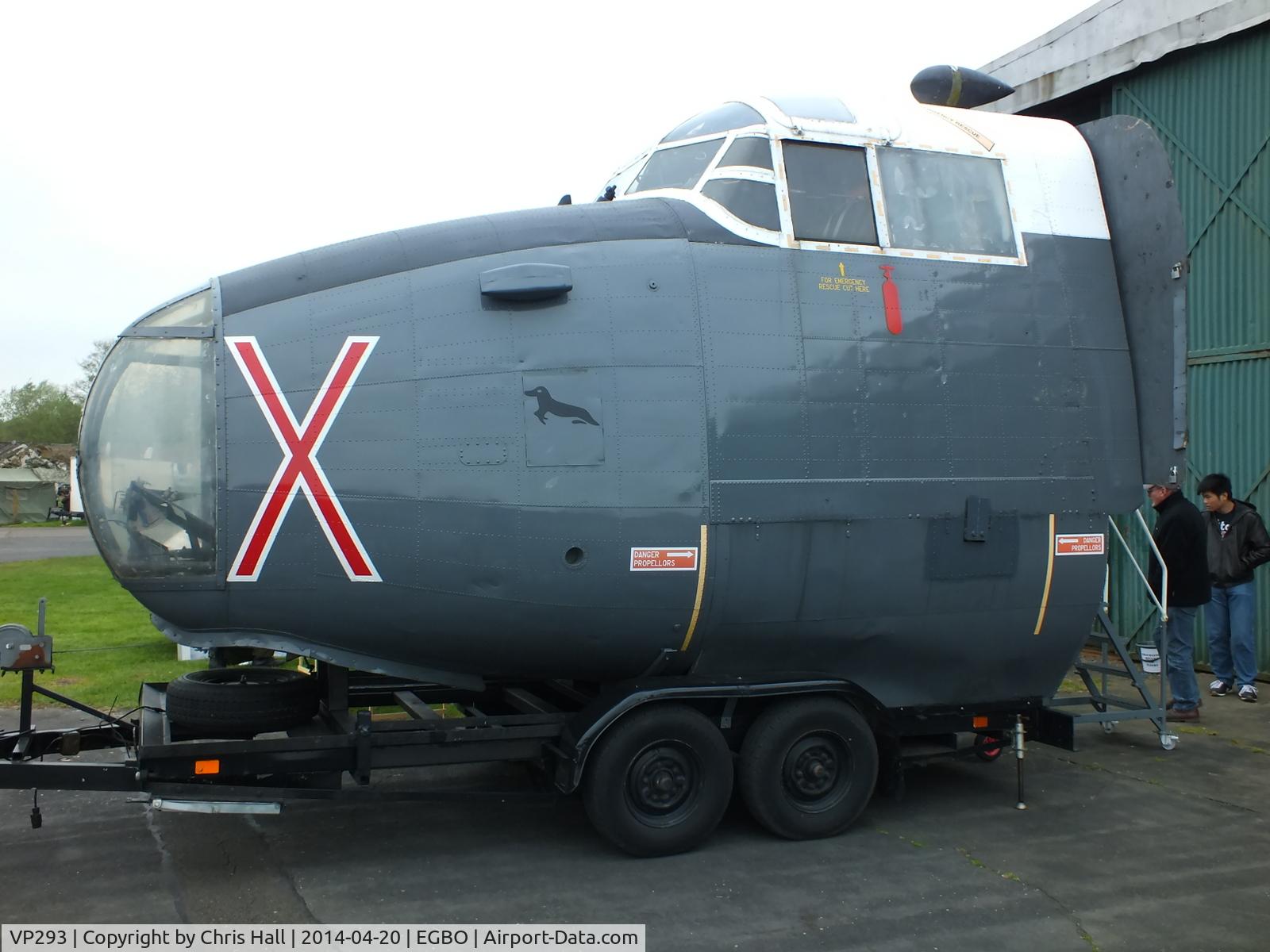 VP293, Avro 716 Shackleton T.4 C/N Not found VP293, cockpit displayed at the Wings and Wheels fly in