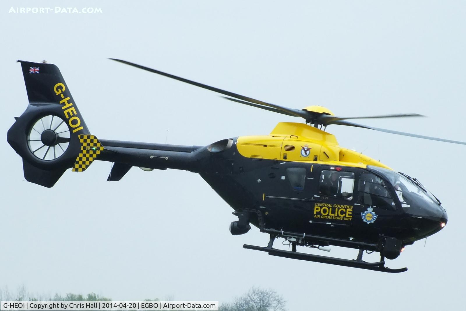 G-HEOI, 2009 Eurocopter EC-135P-2+ C/N 0825, West Mercia and Staffordshire Police