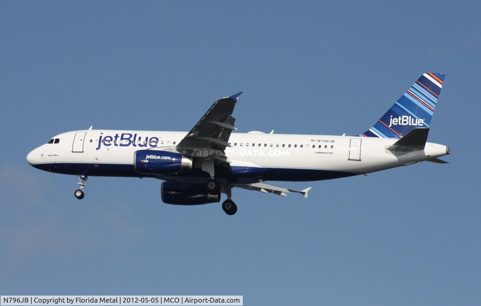 N796JB, 2012 Airbus A320-232 C/N 5060, Jet Blue A320