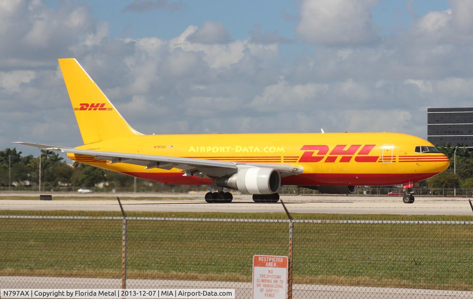 N797AX, 1985 Boeing 767-281 C/N 23147, DHL 767-200