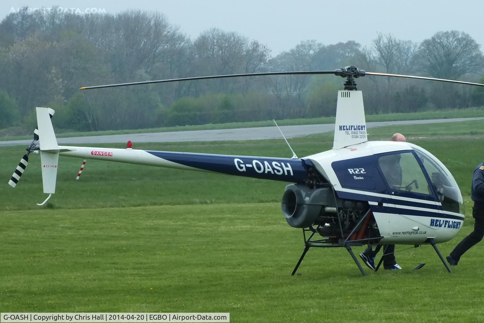 G-OASH, 1988 Robinson R22 Beta C/N 0761, at the Wings and Wheels fly in