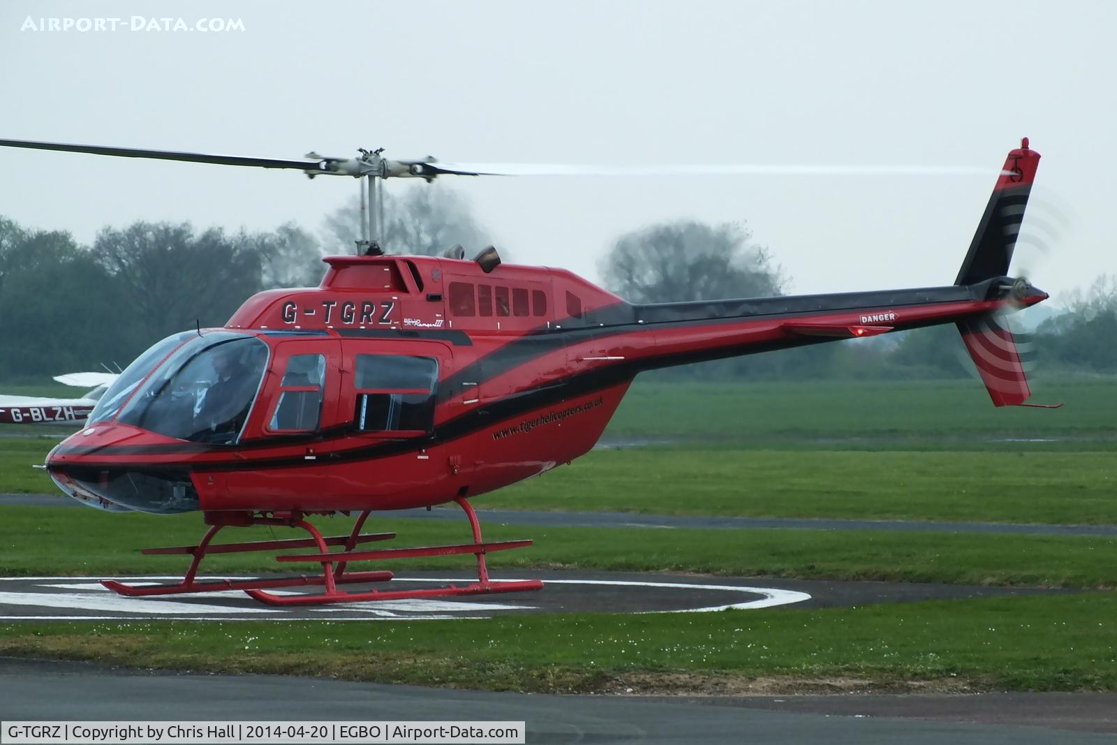 G-TGRZ, 1977 Bell 206B JetRanger II C/N 2288, at the Wings and Wheels fly in