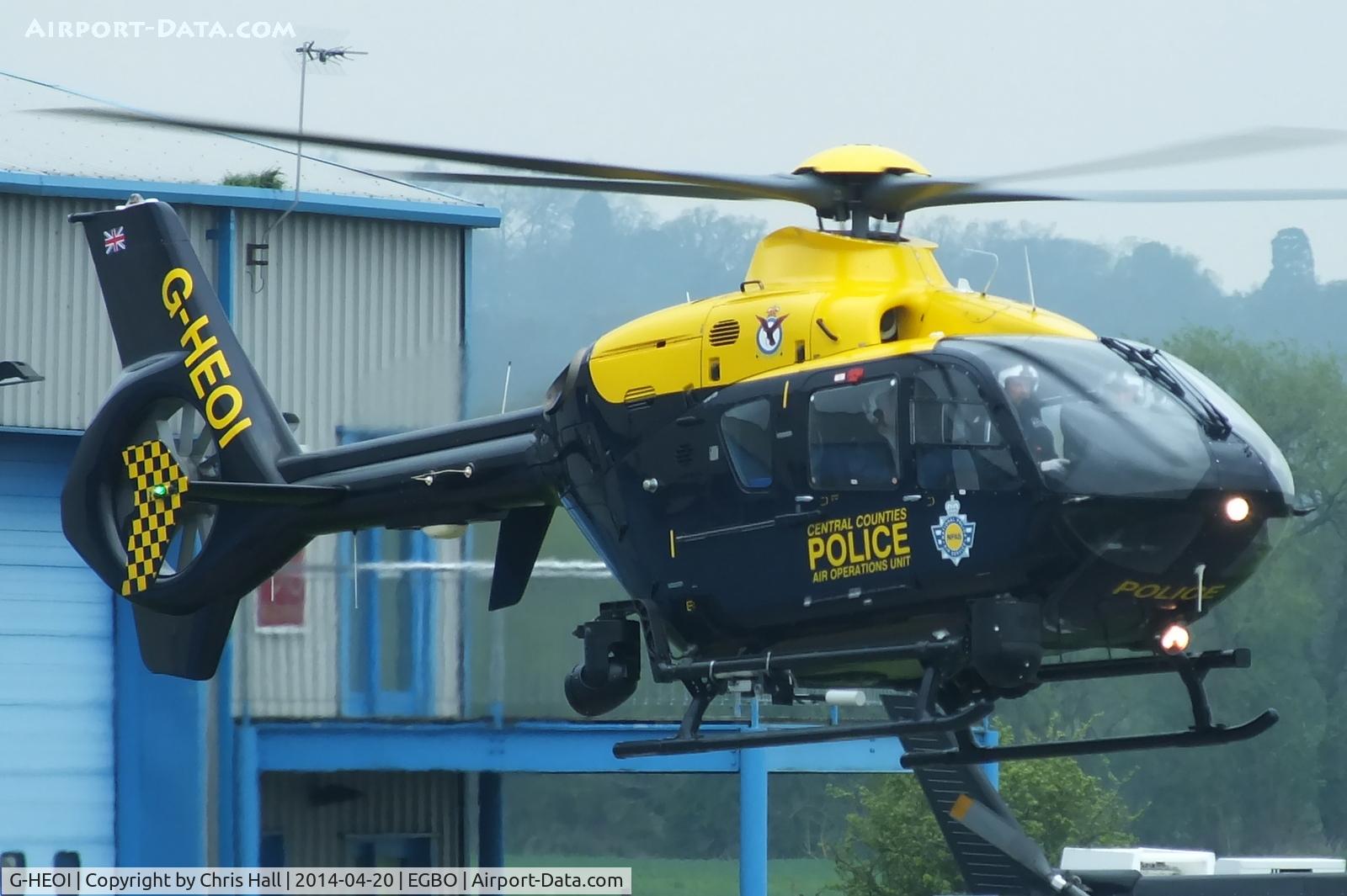 G-HEOI, 2009 Eurocopter EC-135P-2+ C/N 0825, West Mercia and Staffordshire Police