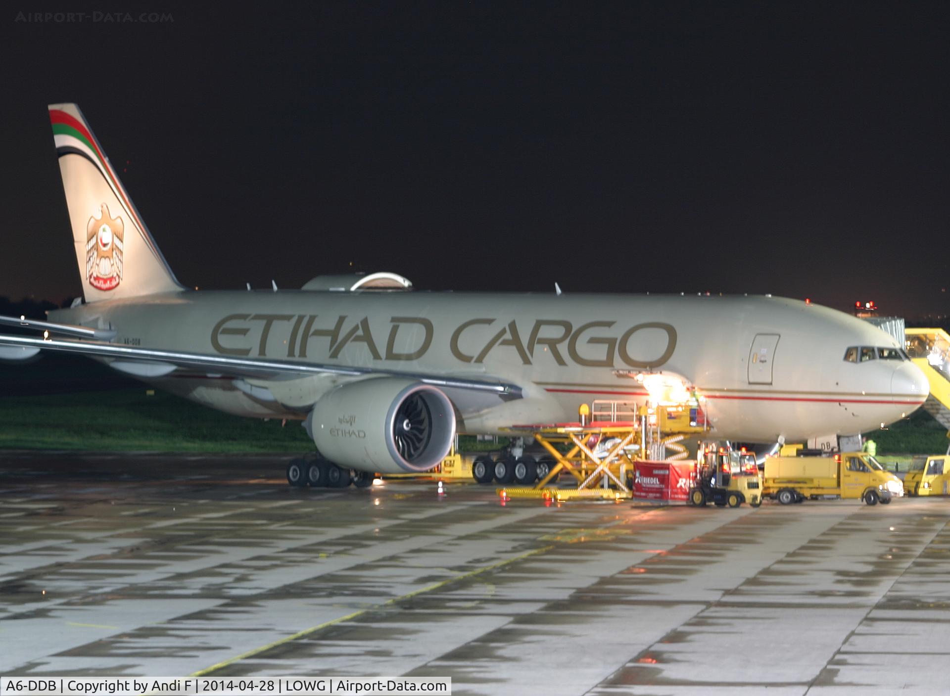A6-DDB, 2013 Boeing 777-FFX C/N 39692, Etihad Crystal Cargo Boeing 777-FFX