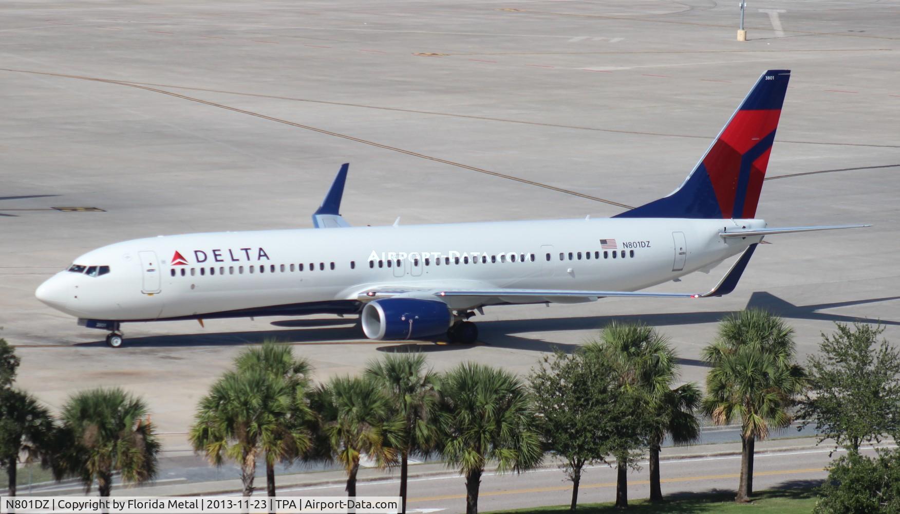 N801DZ, 2013 Boeing 737-932/ER C/N 31912, Delta 737-900