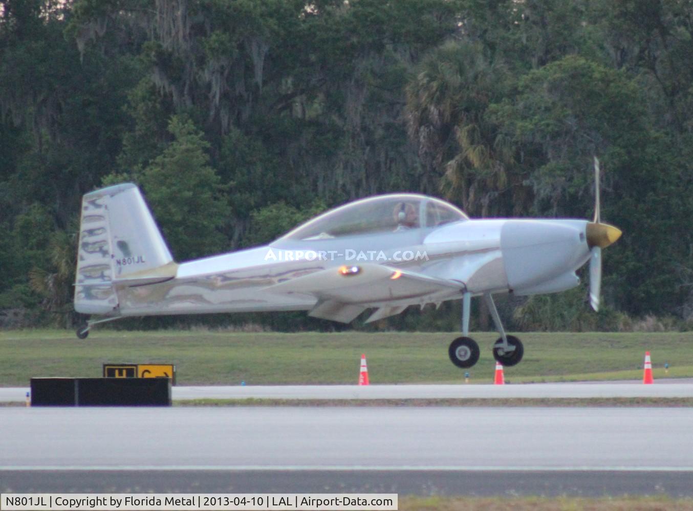 N801JL, Vans RV-8 C/N 80412, Vans RV-8
