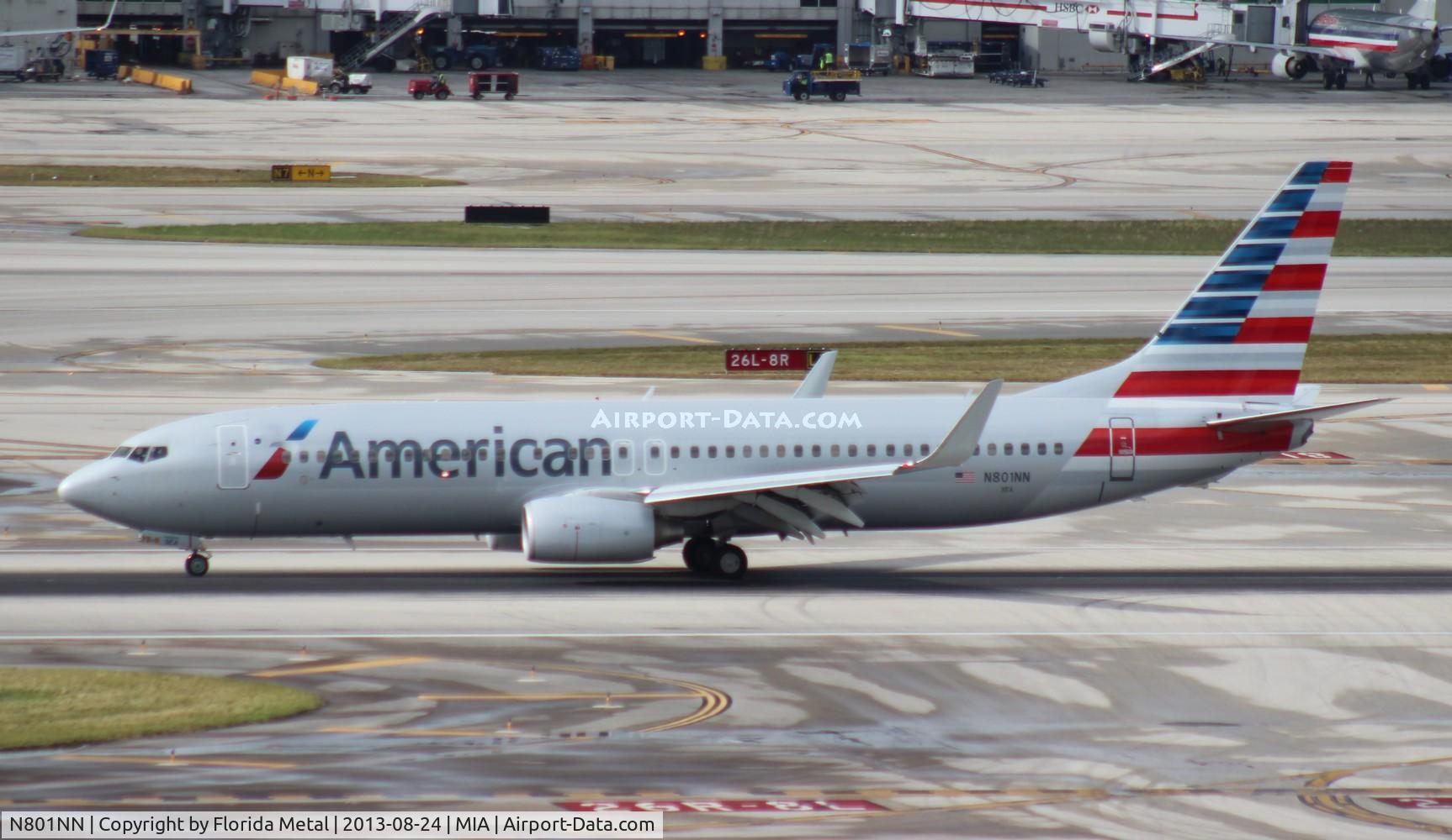 N801NN, 2009 Boeing 737-823 C/N 29565, American 737-800