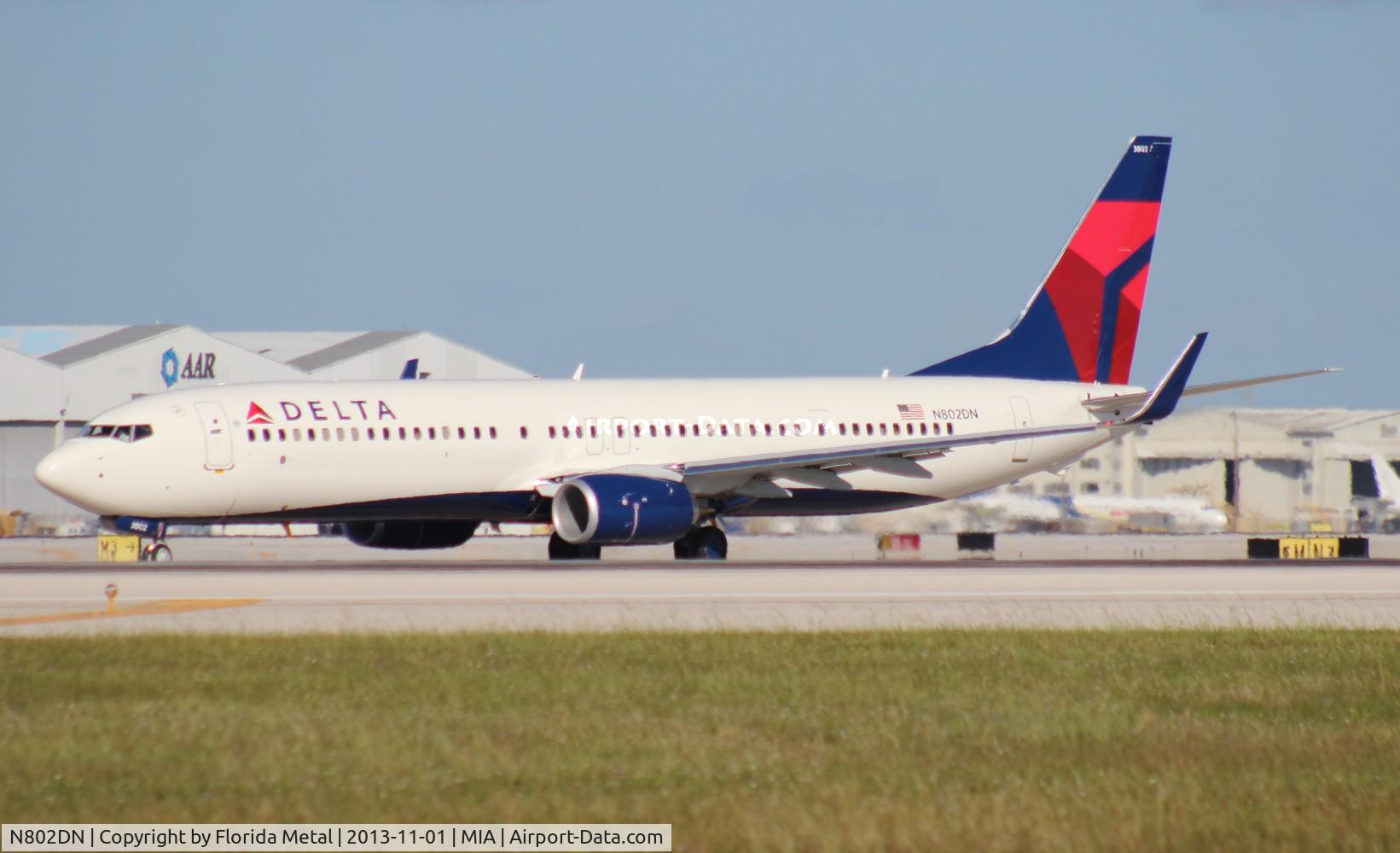 N802DN, 2013 Boeing 737-932/ER C/N 31917, Delta 737-900