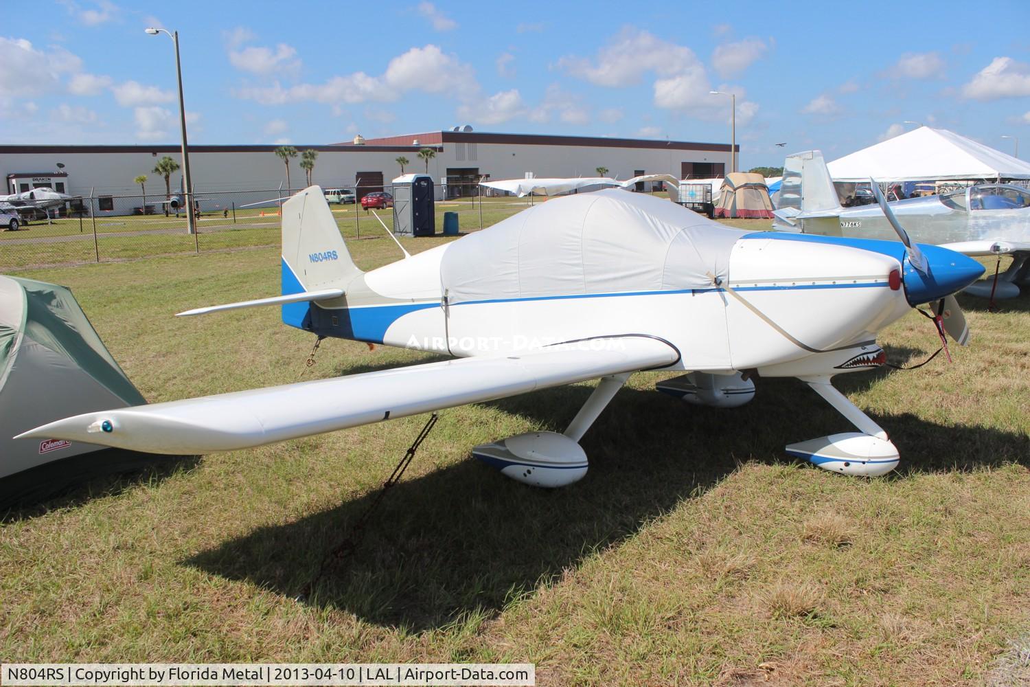 N804RS, 1999 Vans RV-6A C/N 22227, Vans RV-6A