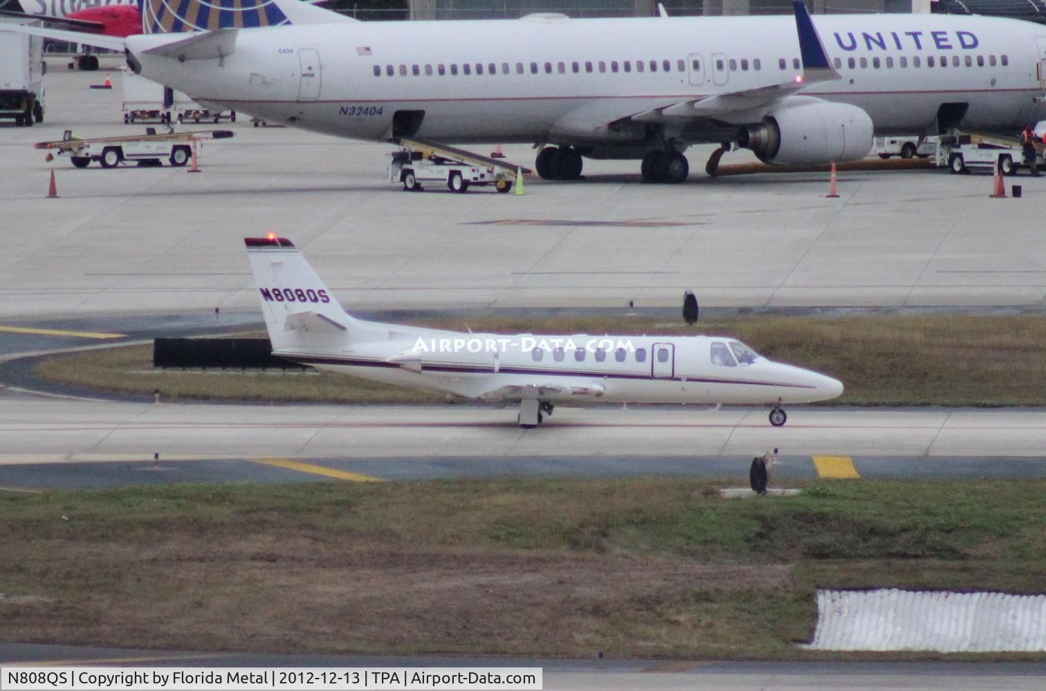 N808QS, 2002 Cessna 560 Citation Encore C/N 560-0619, Net Jets C560