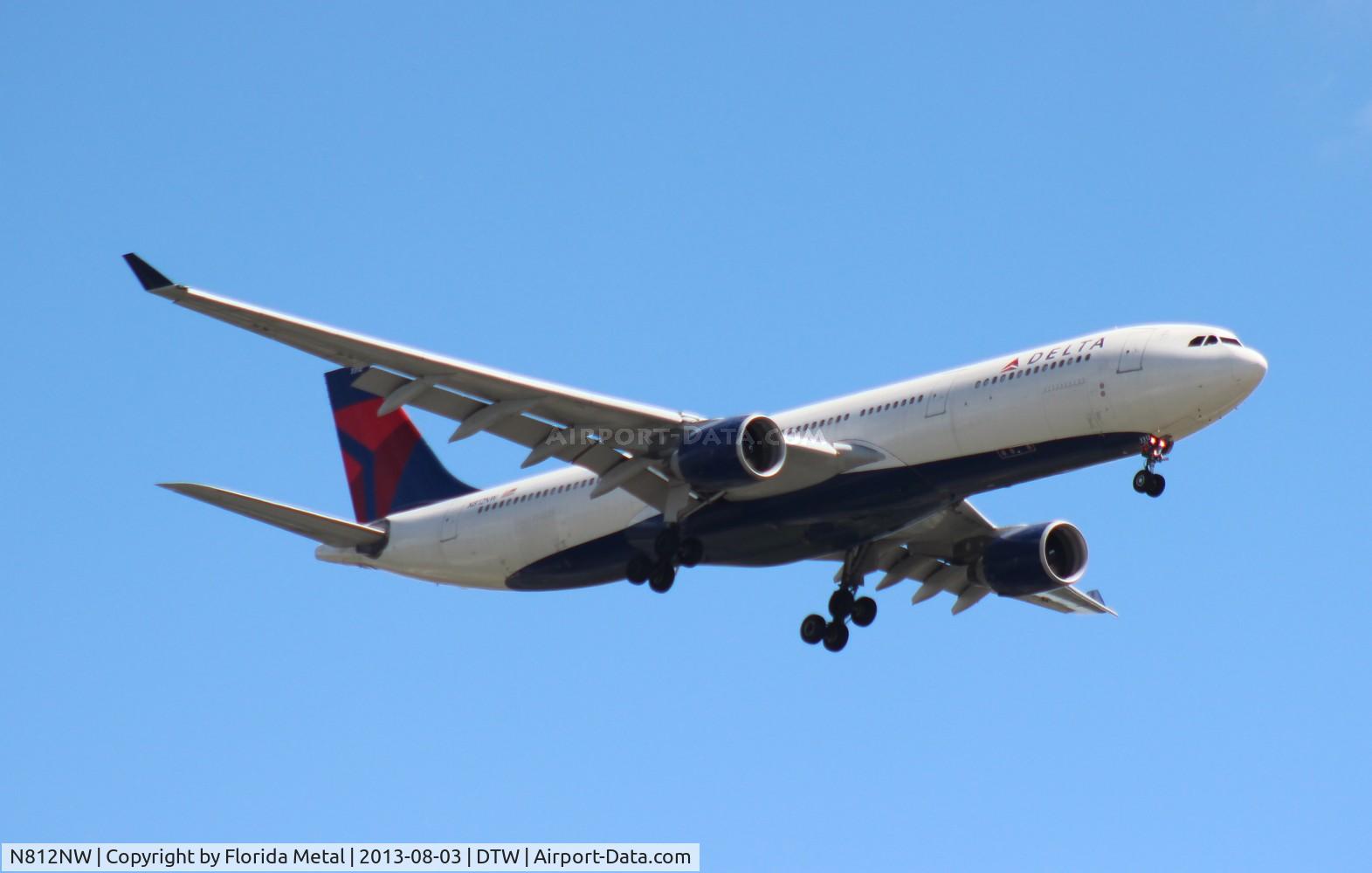 N812NW, 2006 Airbus A330-323 C/N 0784, Delta A330-300