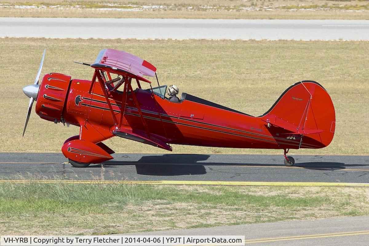 VH-YRB, 2004 Waco YMF-F5C C/N F5C105, 2004 Waco YMF-F5C, c/n: F5C105 at Jandakot