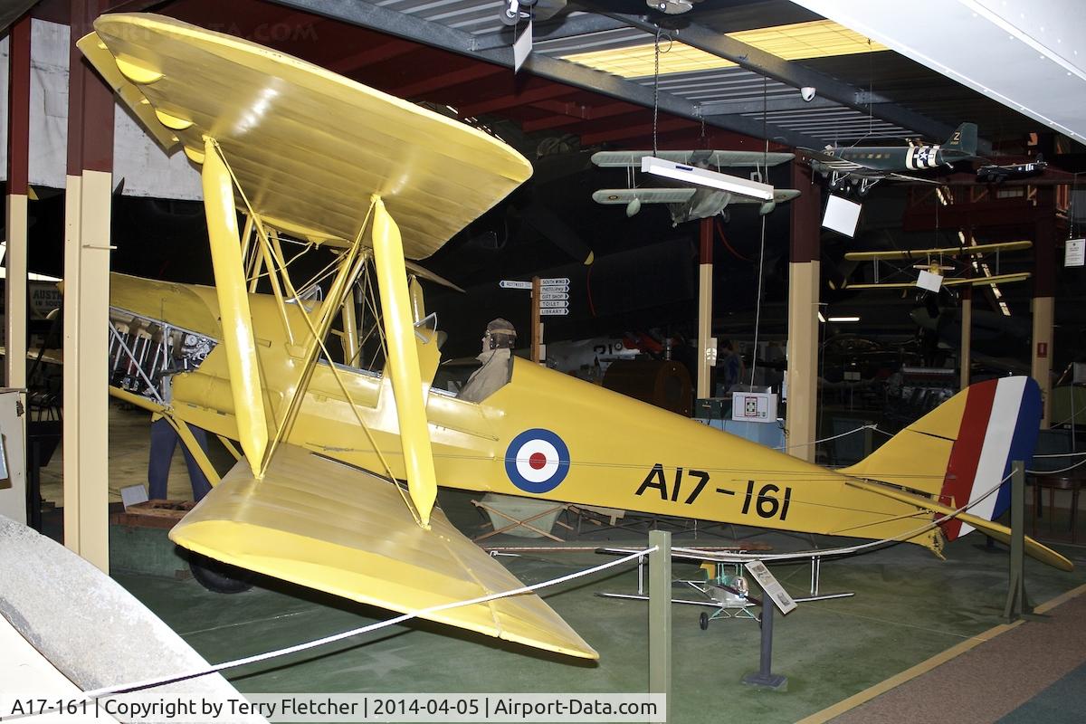 A17-161, De Havilland Australia DH-82A Tiger Moth C/N DHA162, De Havilland Australia DH-82A Tiger Moth, c/n: DHA162
 at Perth Aviation Heritage Museum