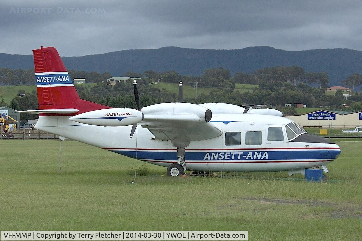 VH-MMP, 1960 Piaggio P-166 C/N 365, 1960 Piaggio P-166, c/n: 365 - preserved at Illawarra Regional , NSW