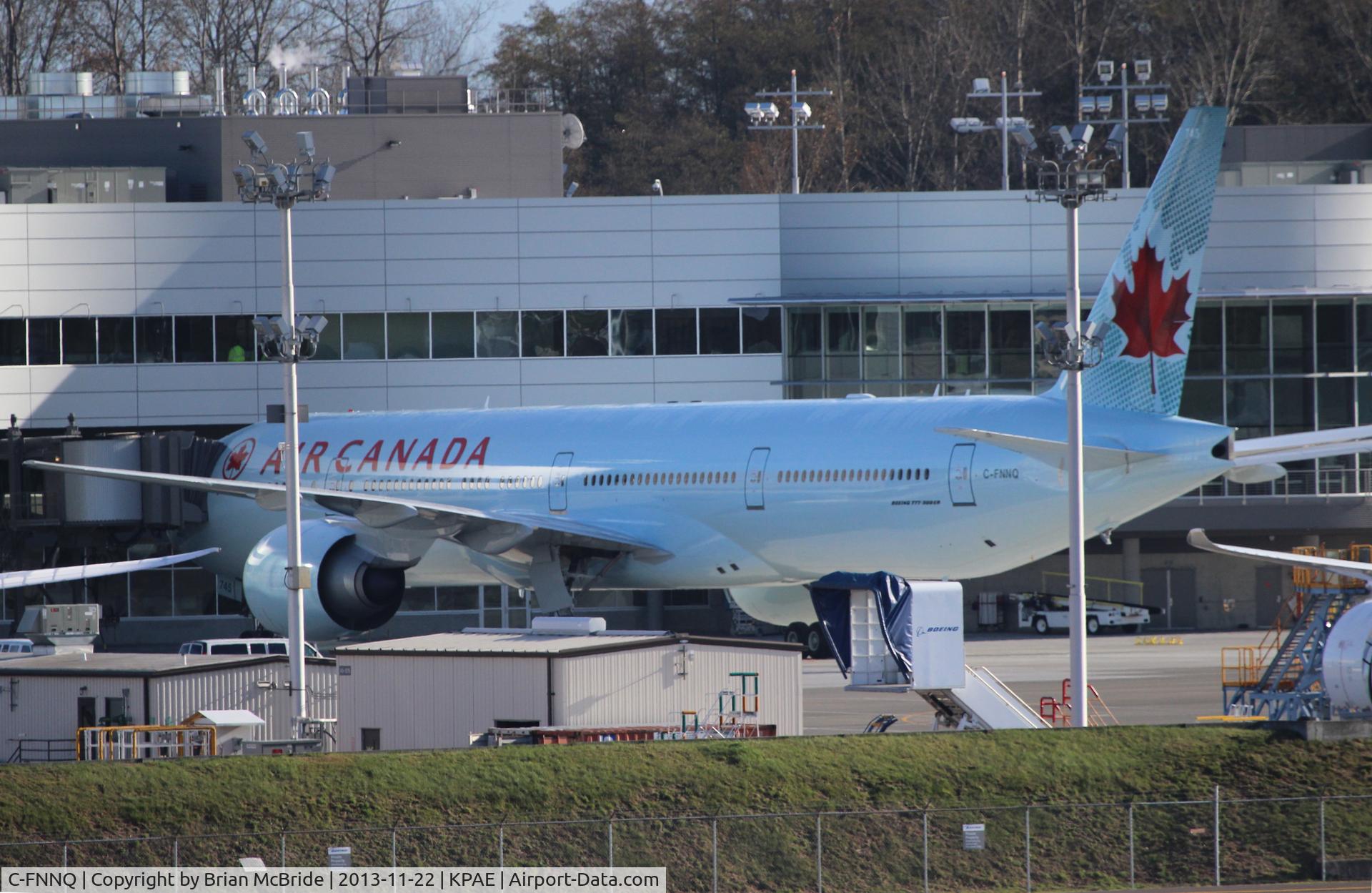 C-FNNQ, 2013 Boeing 777-333/ER C/N 43251, Air Canada. 777-333ER. C-FNNQ cn 43251 1154. Delivery to Air Canada. Everett - Snohomish County Paine Field (PAE KPAE). Image © Brian McBride. 22 November 2013