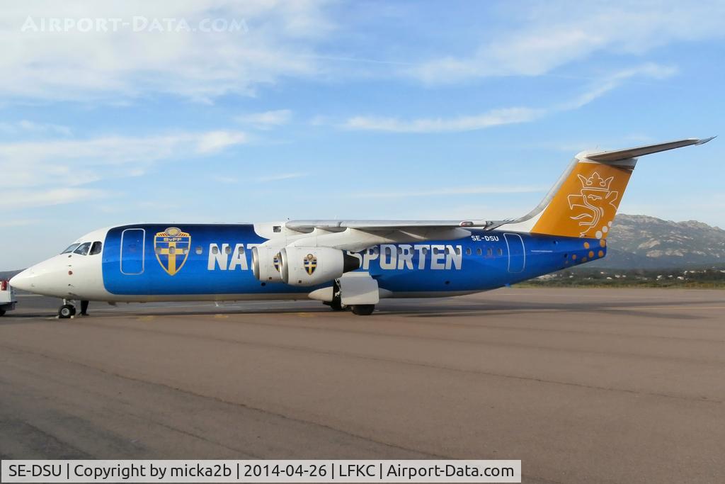 SE-DSU, 1994 British Aerospace Avro 146-RJ100 C/N E3248, Parked