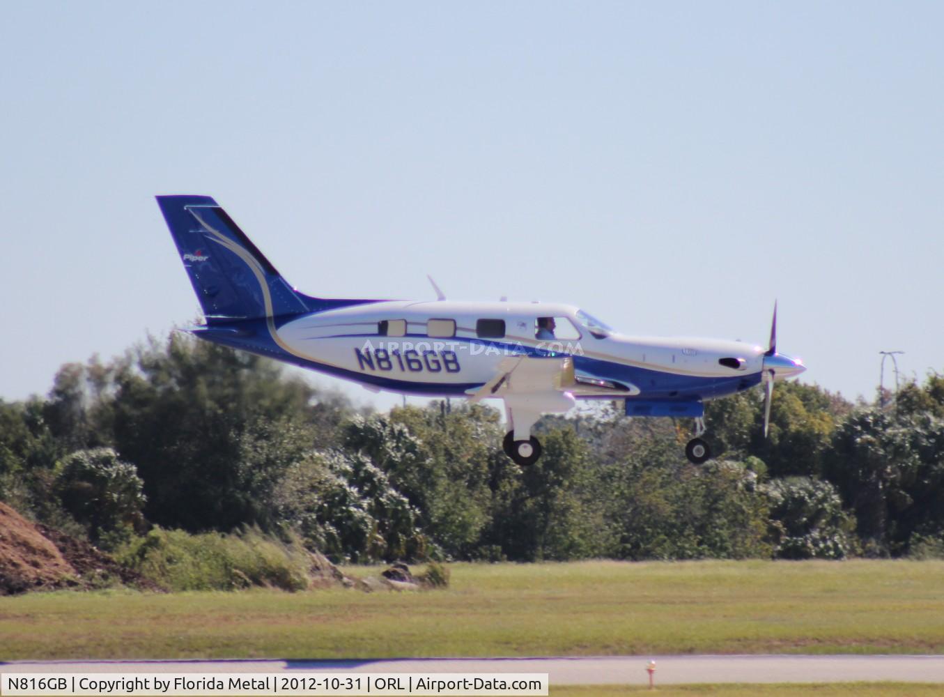 N816GB, 2012 Piper PA-46-500TP Malibu Meridian C/N 4697496, PA46-500TP