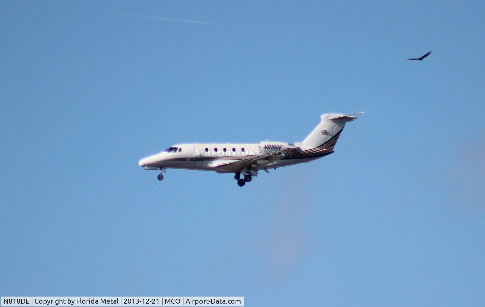 N818DE, 1987 Cessna 650 C/N 650-0121, Citation 650