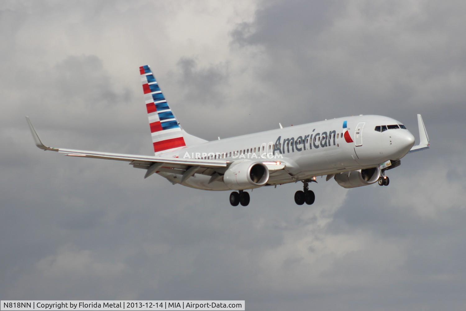 N818NN, 2009 Boeing 737-823 C/N 30910, American 737-800