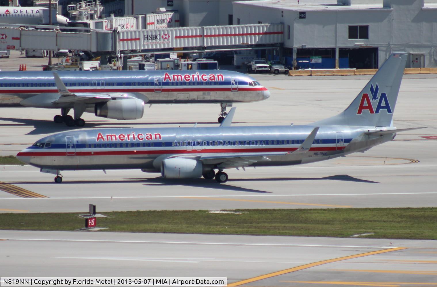 N819NN, 2009 Boeing 737-823 C/N 31083, American 737-800