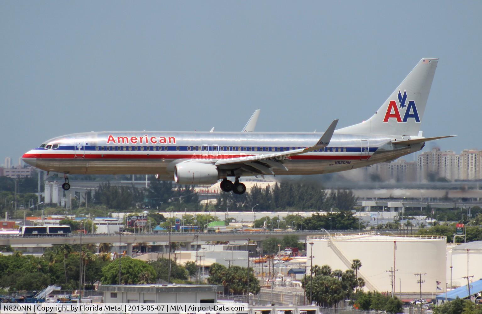 N820NN, 2009 Boeing 737-823 C/N 29559, American 737-800