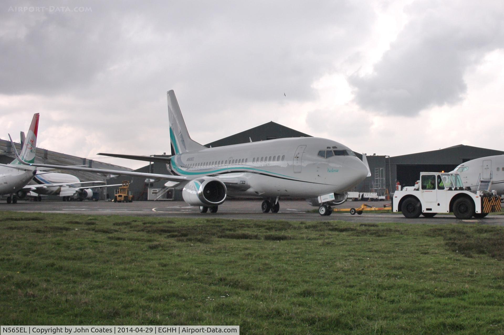 N565EL, 1991 Boeing 737-59D C/N 25065, At European Avn