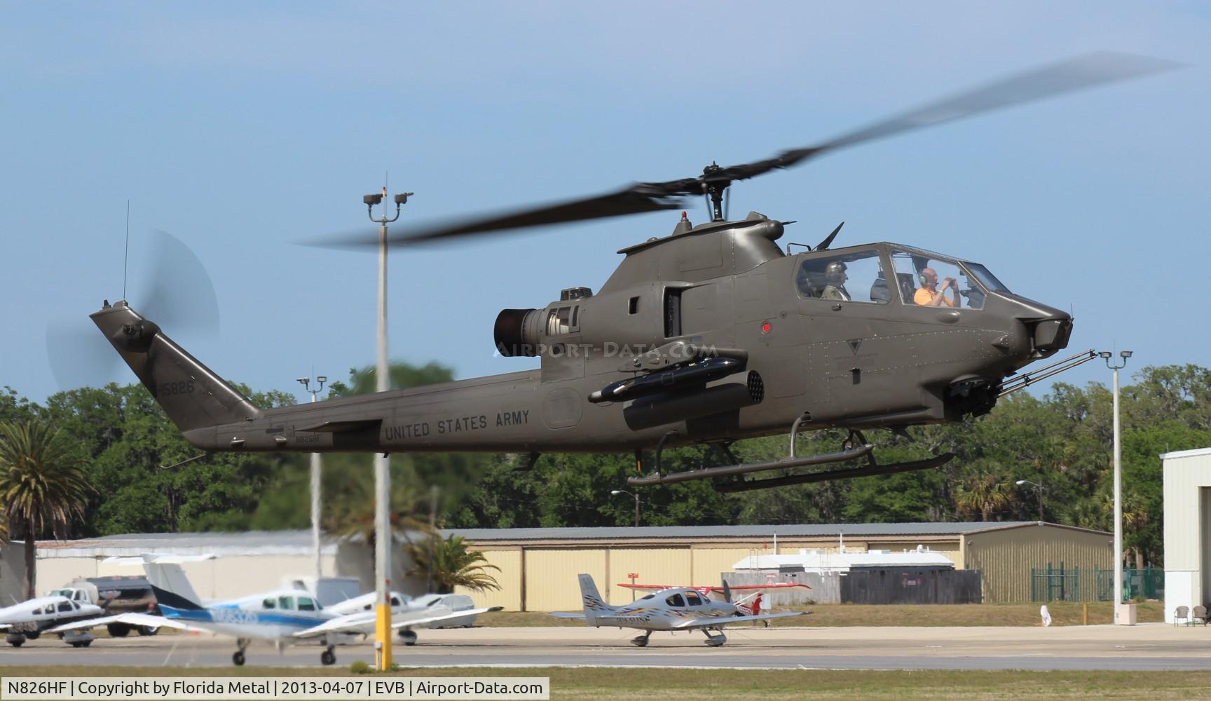 N826HF, 1967 Bell AH-1F Cobra C/N 67-15826, Bell AH-1F