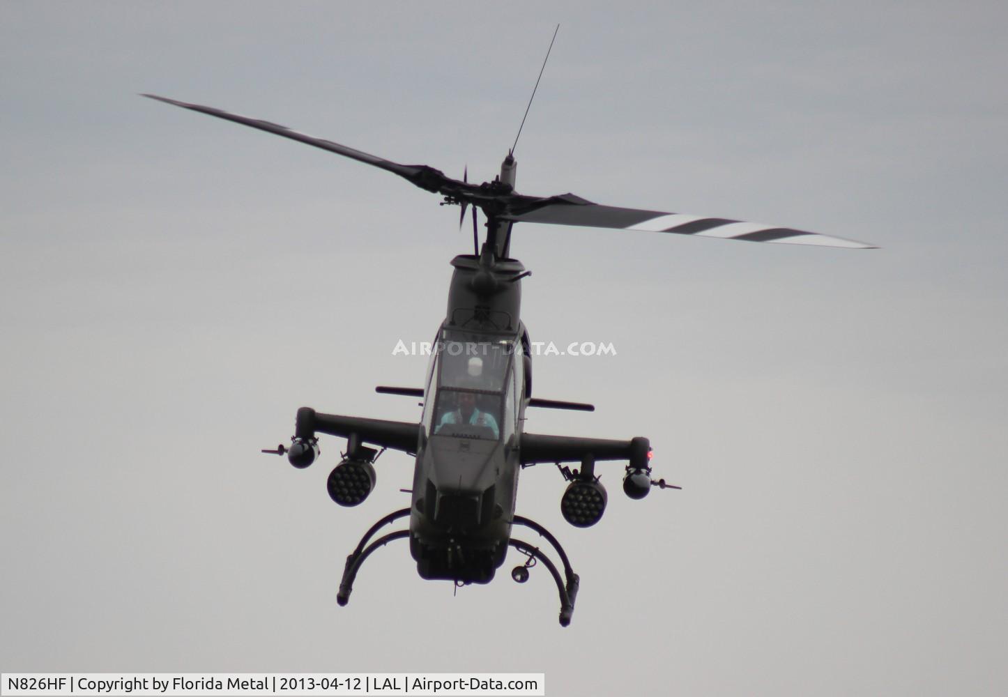 N826HF, 1967 Bell AH-1F Cobra C/N 67-15826, AH-1F Cobra