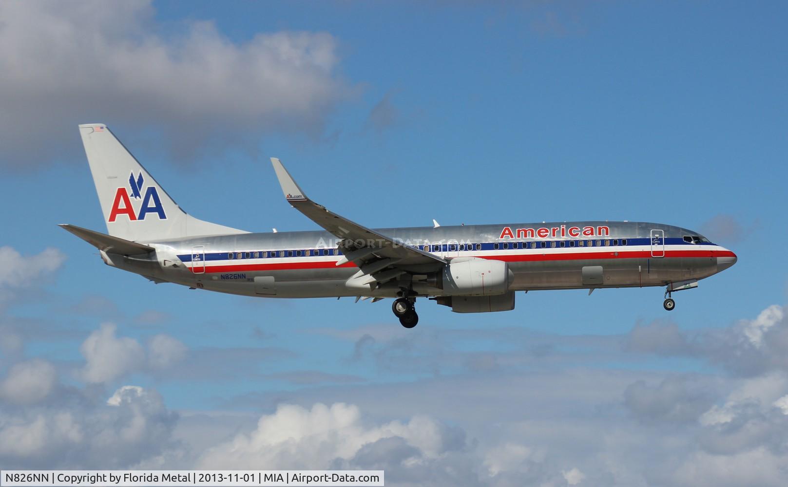 N826NN, 2010 Boeing 737-823 C/N 31089, American 737-800