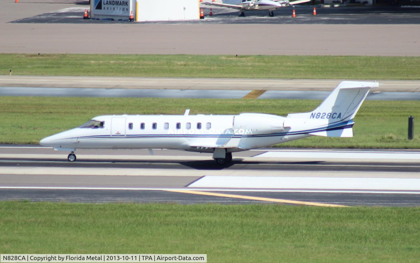 N828CA, 2001 Learjet Inc 45 C/N 159, Lear 45