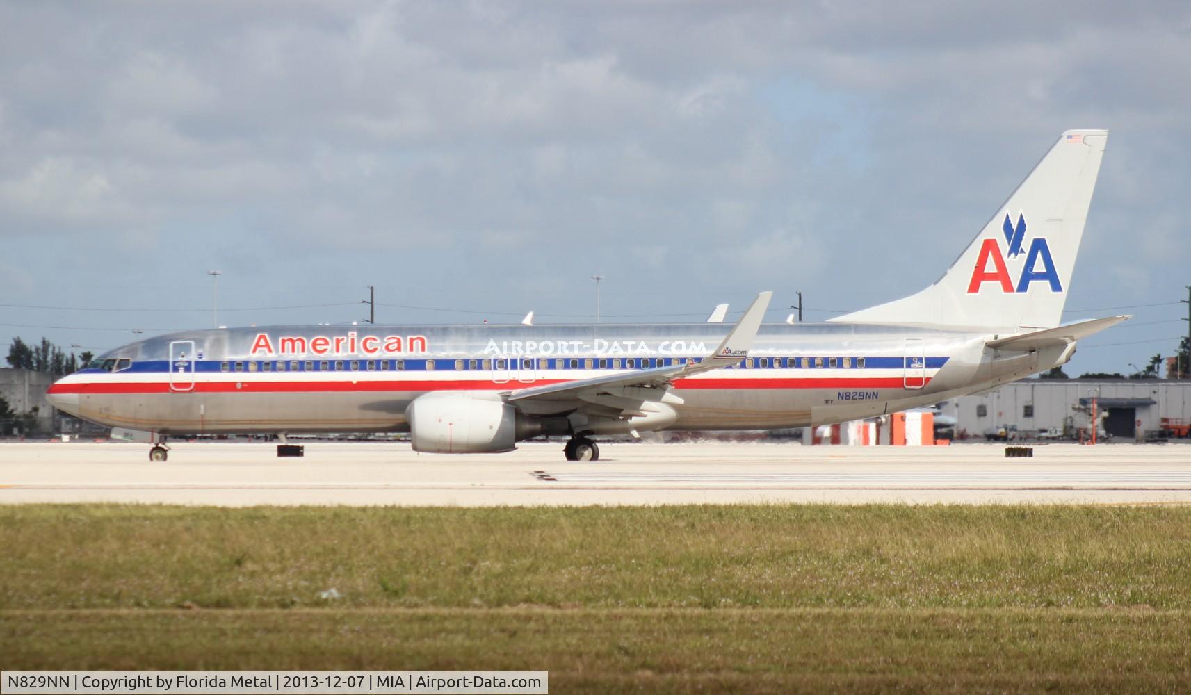 N829NN, 2010 Boeing 737-823 C/N 33210, American 737-800