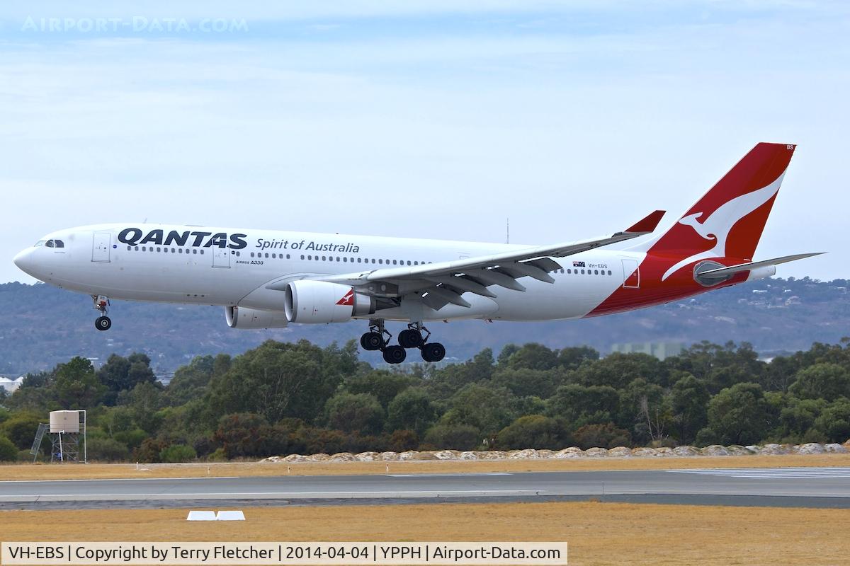 VH-EBS, 2011 Airbus A330-202 C/N 1258, 2011 Airbus A330-202, c/n: 1258 at Perth Int