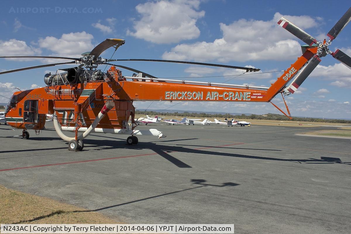 N243AC, Erickson S64E Skycrane C/N 64022, Erickson S64E, c/n: 64022 at Jandakot , Perth , Western Australia